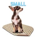 Lennypads Lennypads 1322LPT 13 x 22 in. Small Washable Pet Pad - Tan Plaid 1322LPT